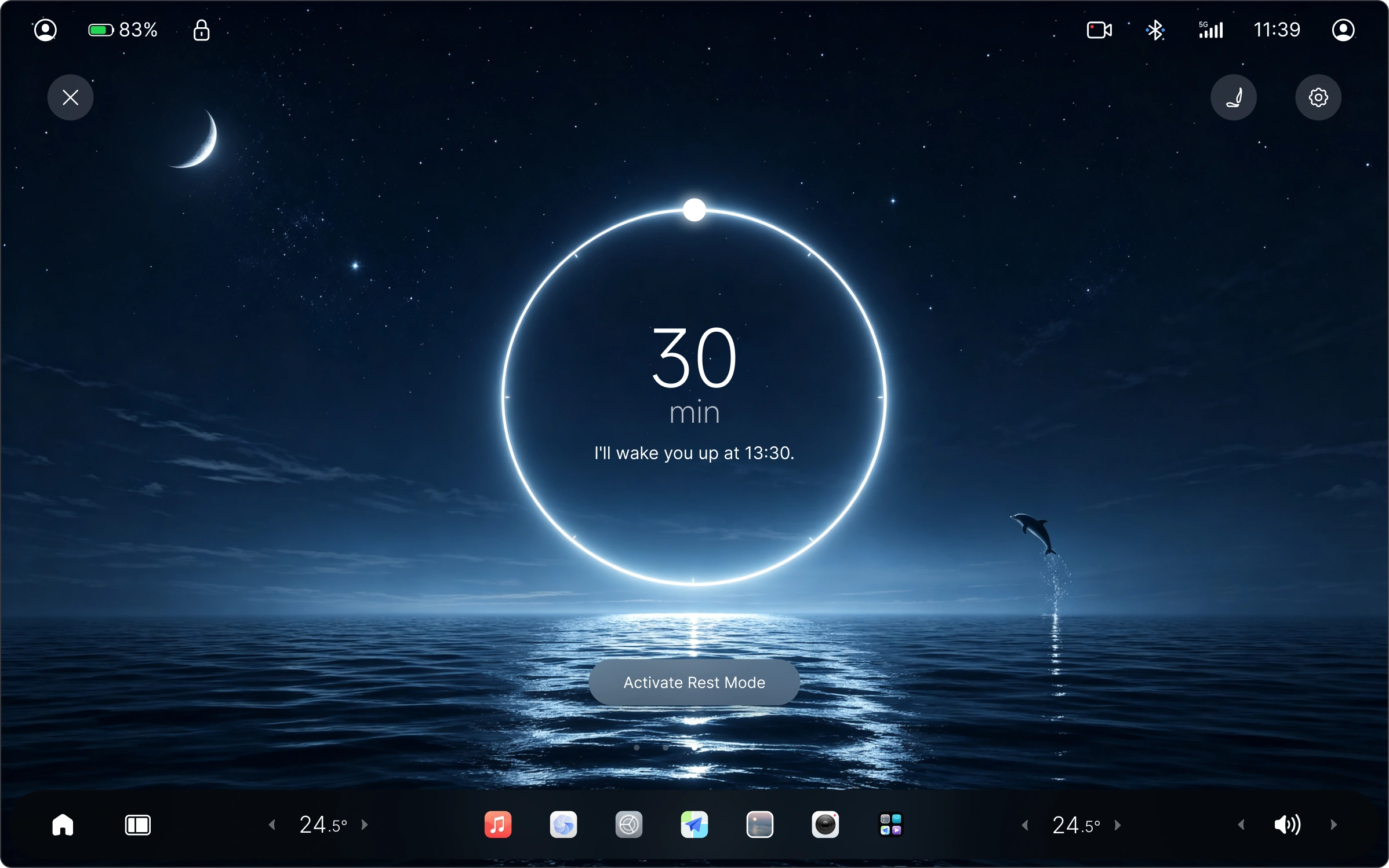 Nebula OS 冥想视觉